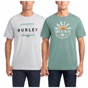 Hurley Men's Graphic Tee, 2-Pack